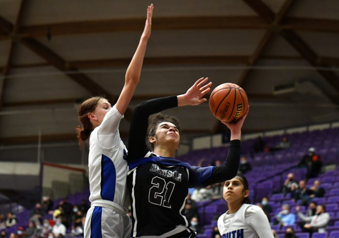 Benson South Medford girls basketball Taylor Balkom 14